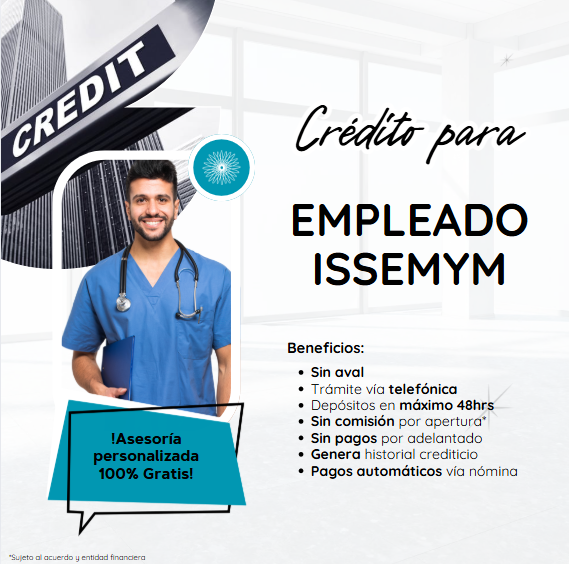 CRÉDITO PARA ISSEMYM