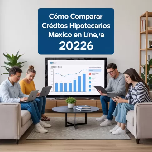 En 2026, comparar créditos hipotecarios en México es esencial para elegir la mejor opción financiera. Entender los conceptos básicos, como tasa de interés y plazo, asegura una decisión informada al escoger entre bancos y apoyos como Infonavit. Factores clave incluyen tasa fija para estabilidad, CAT para comprender costos totales y el plazo para calcular el pago mensual. Herramientas como el Comparador de Banxico facilitan el análisis de múltiples ofertas en línea. Además, contemplar los requisitos de ingresos por estado y la regla del 30% del ingreso para pagos mensuales ayuda a evitar el sobreendeudamiento. La competencia entre bancos brinda beneficios a consumidores informados.