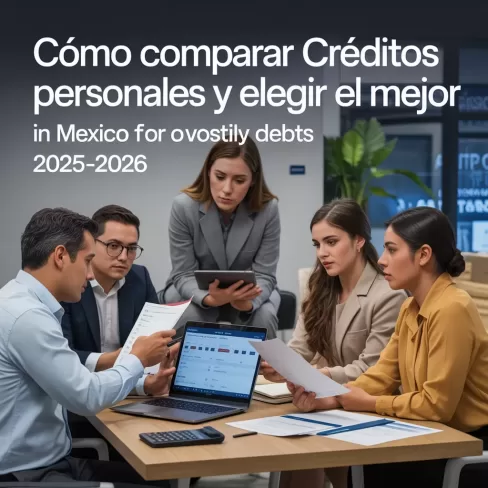 Este análisis sobre los créditos personales en México para 2025-2026 destaca la importancia de elegir cuidadosamente para evitar deudas costosas. Con una tasa de interés promedio de 42.01% en agosto de 2025, es crucial comparar opciones considerando la Tasa de Interés Anual (TAE), el Costo Anual Total (CAT), plazos de pago, montos disponibles y comisiones. Los créditos personales, que representan el 16% de la cartera de crédito al consumo, ofrecen financiamiento sin garantía para emergencias y proyectos. Se aconseja utilizar herramientas como los simuladores de CONDUSEF y Banxico para evaluar diferentes ofertas y evitar errores como omitir comisiones ocultas.