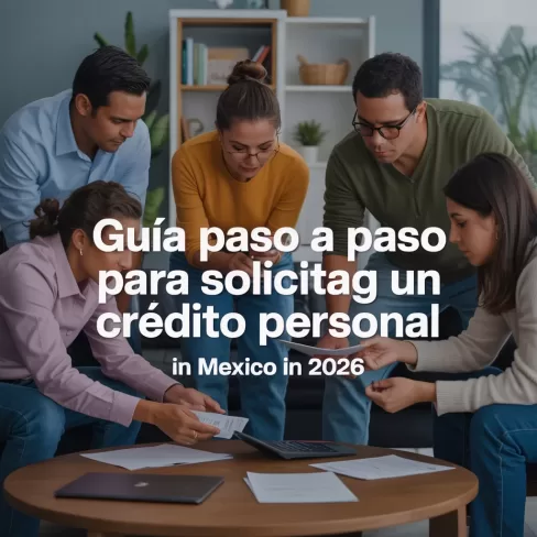 La guía para solicitar un crédito personal en México en 2026 ofrece un enfoque detallado para facilitar el proceso de obtención de financiamiento. Comienza evaluando la necesidad y capacidad de pago del usuario, recomendando no exceder el 35% de los ingresos en pagos mensuales. Describe los requisitos de elegibilidad, sugiriendo verificaciones previas de ingresos y documentación necesaria, como identificación oficial y comprobantes de ingresos. Se destacan diferentes tipos de crédito, como los ofrecidos por bancos y cooperativas, cada uno con sus propias tasas y ventajas. La guía resalta la importancia de comparar tasas de interés, documentos necesarios y ajuste automático de pagos para evitar multas por retraso. Además, describe el proceso de solicitud, desde la selección de la institución financiera adecuada hasta la recepción del dinero, e incluye enlaces de referencia para apoyar la elección informada.